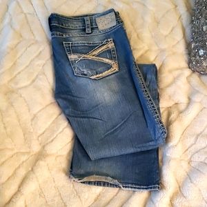 Silver jeans twisted bootcut low rise